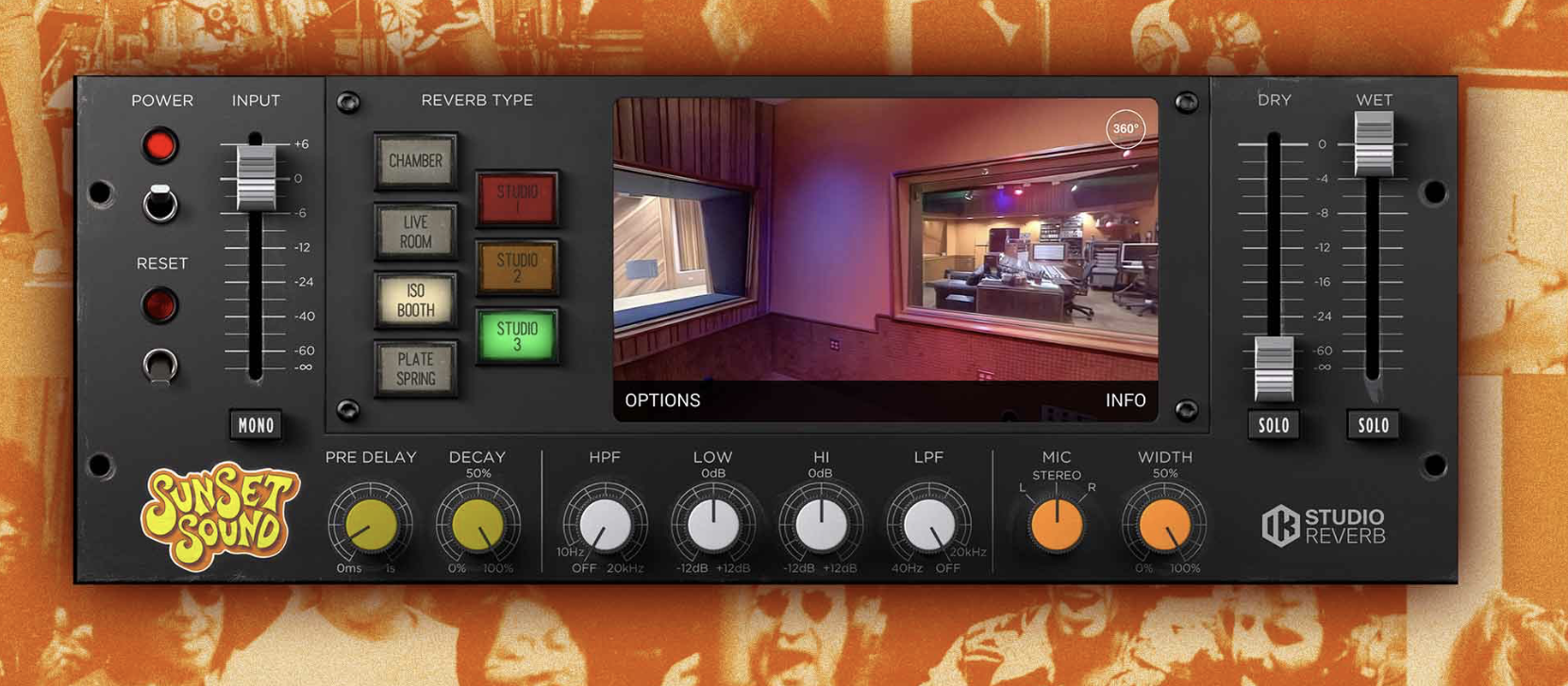 IK Multimedia Sunset Sound Studio Reverb